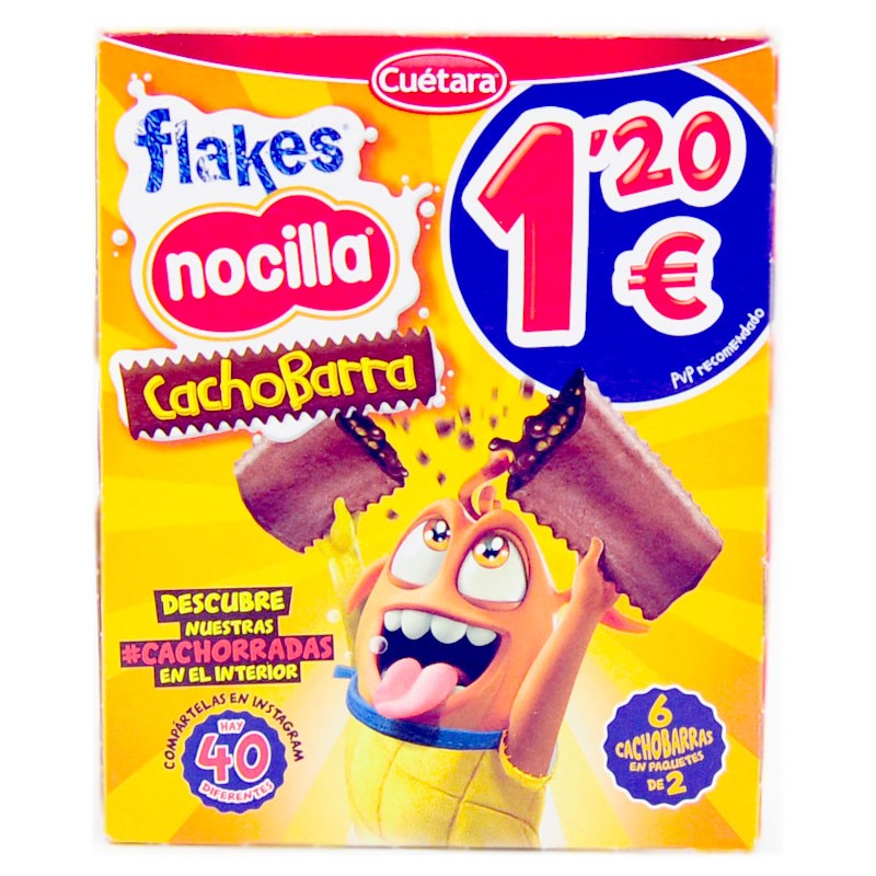 CUÉTARA Galletas Cuétara Choco Flakes 120 Gr Pvp 1.20 €