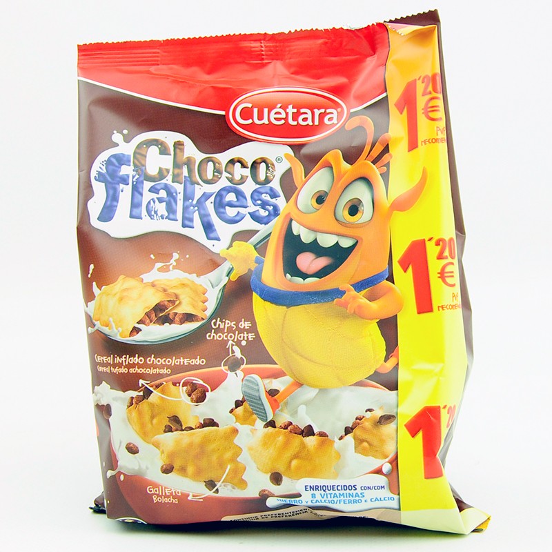 CUÉTARA Galletas Cuétara Choco Flakes 120 Gr Pvp 1.20 €