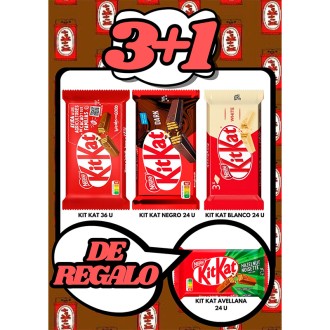 LOTE KIT KAT 3 + AVELLANA