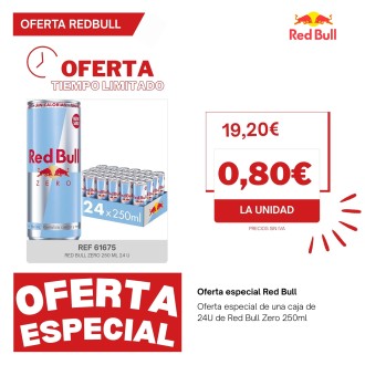 PROMO 61675 PREC ESP RED BULL ZERO 250ML