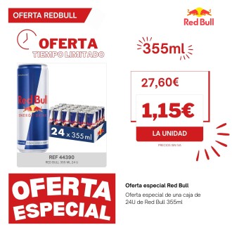 PROMO 44390 PREC ESP RED BULL 355ML 24U