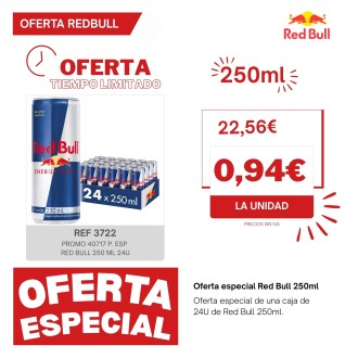 PROMO 40717 P. ESP RED BULL 250 ML 24U