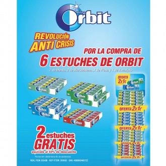 EXP. ORBIT GRAGEA 2X1€ 6 ESTUCHES