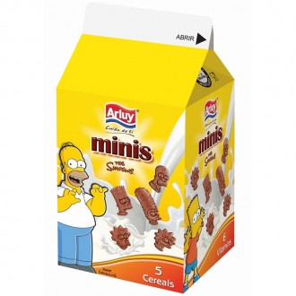 MINIS CHOCO SIMPSONS ARLUY (1,50€) 12 U
