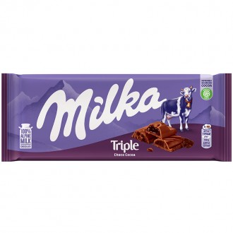 TABLETA MILKA TRIPLE CHO (1,40€) 90G 20U