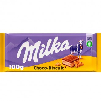 TABLETA MILKA CHOCO BISCUIT(1,40)100G18U