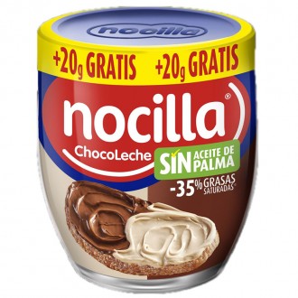 NOCILLA BOTE AZUL CHOCO DUO 180GR 12U