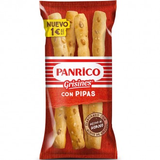 PANRICO GRISINES PIPAS 1€ 60 GR 12 U.