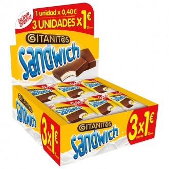 GITANITOS SANDWICH NATA 3 X 1€ 30 U.