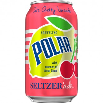 POLAR USA TART CHERRY LIMEADE 355ML 24U