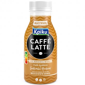 KAIKU CAFFE LATTE MACCHI (1,9) 200ML 12U