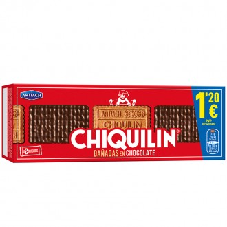 CHIQUILIN CHOCO 1.20 € 67 GR 12 U.