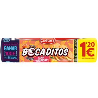 BOCADITOS TROPICAL 1.2€ 150 GR 15 U