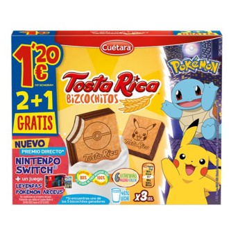 TOSTA RICA BIZCOCHITOS BOB (1.20€) 14 U