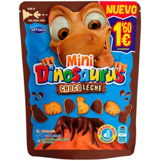 MINI DINOS BOLSITA CHOCO 100G(1,60) 8U