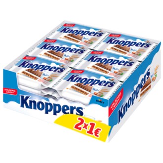 KNOPPERS 2 X 1 € 24 U