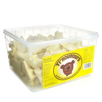 OSITOS CHOCO BLANCO TARRO KG.