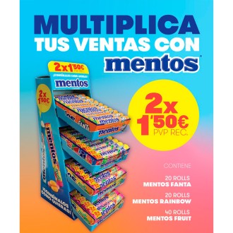 LOTE MENTOS 2X1.50 € 80 U