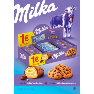 LOTE MILKA SENSATIONS + TENDER 1 € 27 UD