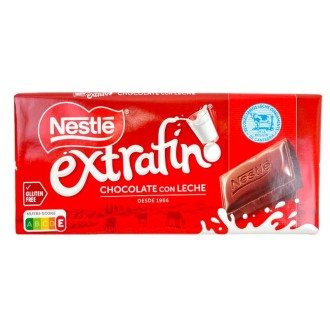 TABLETA NESTLE EXTRAFINO LECHE 125GR 30U