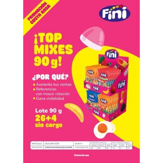 EXPOSITOR COSTA ROSA 90 GR. 26 + 4 U