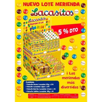 LOTE LACASITOS MERIENDA 2025 80U