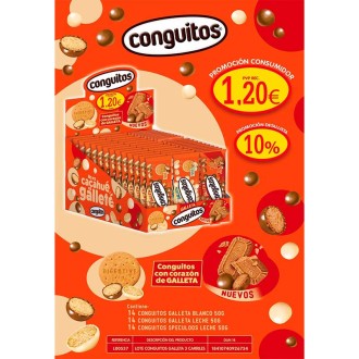 LOTE CONGUITOS GALLETA 1,20€ 42U