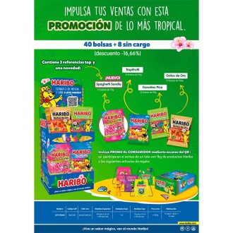 LOTE BOLSITAS HARIBO 40+8 S/C