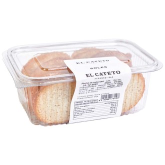 CATETO TEJAS BLISTER 200G 8U  PACKS