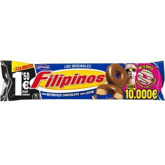 FILIPINOS LECHE AZUL 128 GR 1,50€ 12 U