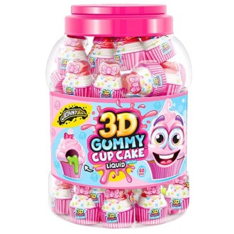 BOTE CUPCAKE 3D GUMMY DISGO 60 U