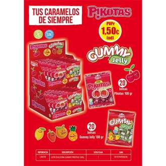 LOTE DULCIORA GUMMY PIKOTAS 100G 1.50€ 40U