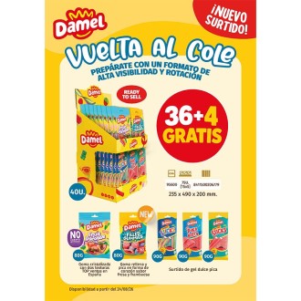 LOTE BOLSITAS DAMEL 80G 36+4 S/C