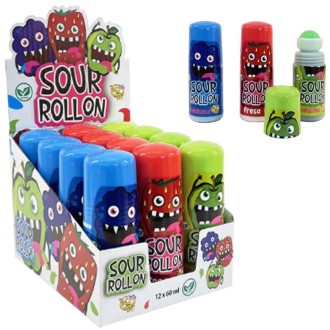 KING REGAL SOUR ROLL ON SURTIDO 60ML 12U