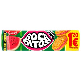 CUETARA BOCADITOS SANDIA 1.20€ 150GR 15U