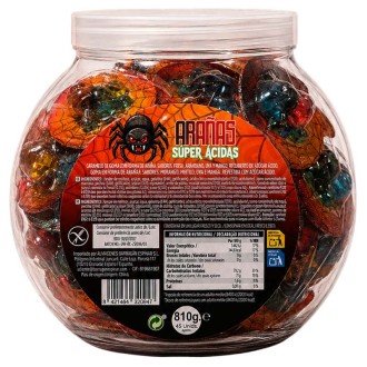 BOTE ARAÑAS SUPER ACIDAS 18G 45U