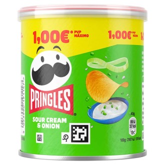 PRINGLES 40G VERDES 1€ 12U