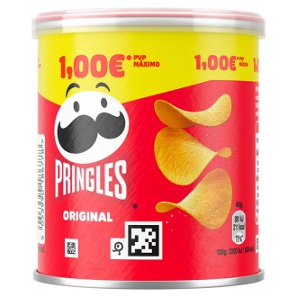 PRINGLES 40G ROJAS 1€ 12U