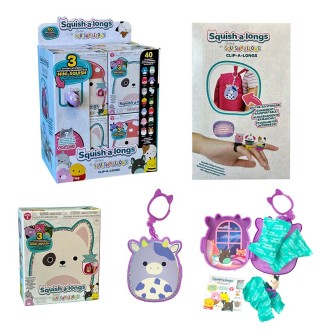 LLAVEROS SQUISH-A-LONGS 7,99€ 12U