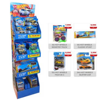 EXP. HOT WHEELS PREPACK NEW 50U