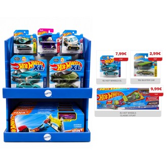 EXP. HOT WHEELS SOBREMESA 30U